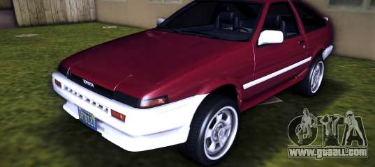 Toyota Corolla AE86 1983 for GTA Vice City