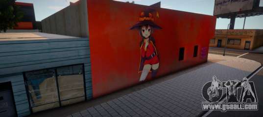 Mural Megumin Konosuba