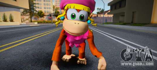 Dixie Kong from Super Smash Bros. Brawl