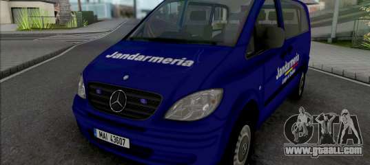 Mercedes-Benz Vito Jandarmeria Romana