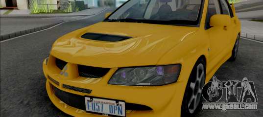 Mitsubishi Lancer Evolution VIII [Fixed]