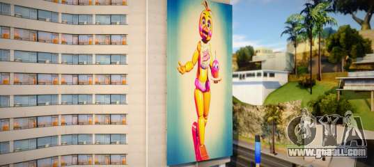 Toy Chica Billboard 1