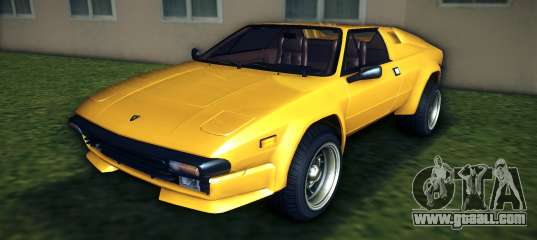 Lamborghini Jalpa 1986 for GTA Vice City