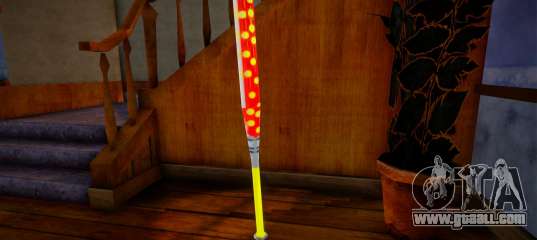 Red baseball bat