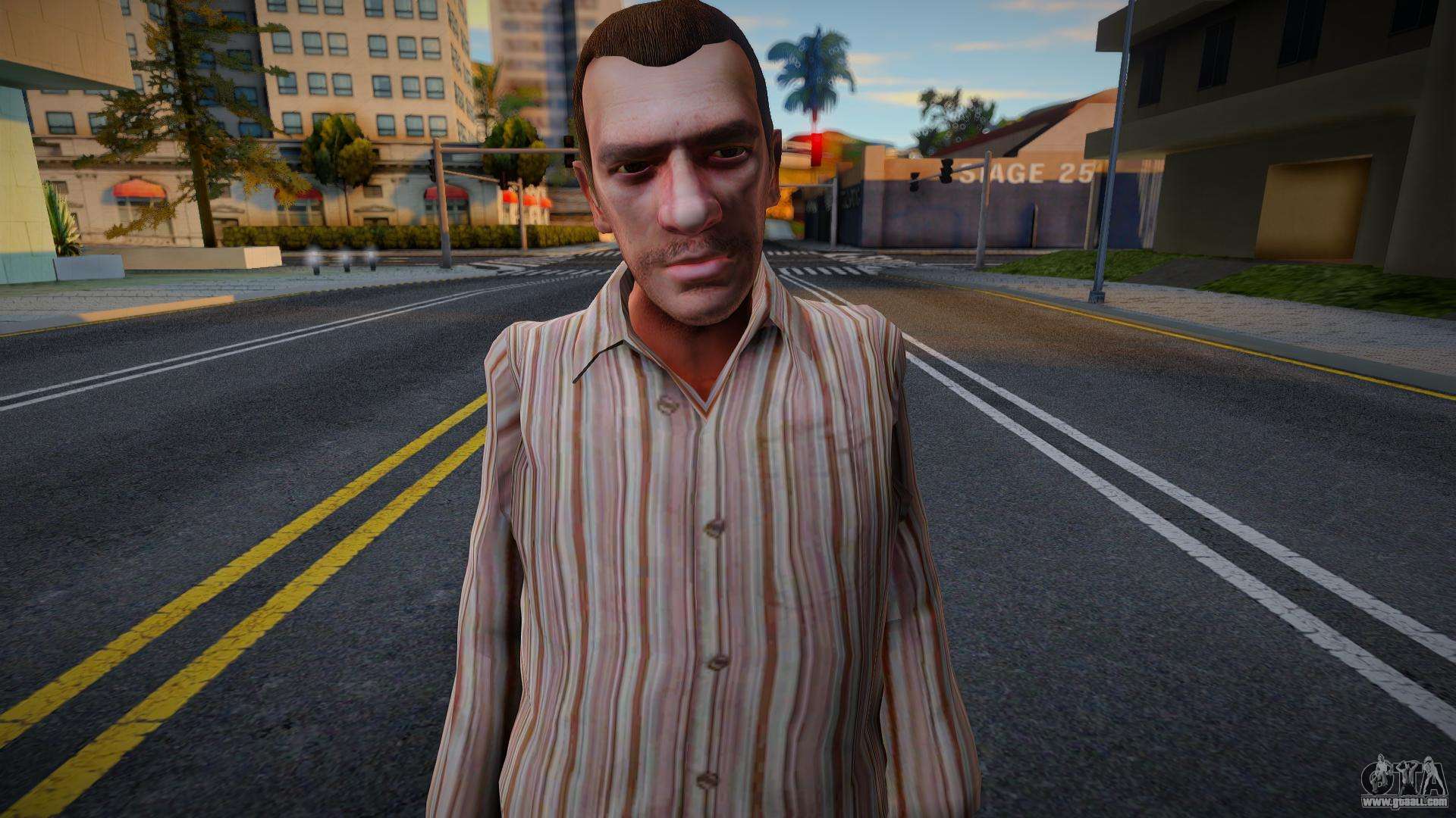 Niko Bellic Custom6 for GTA San Andreas