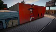 Mural Megumin Konosuba for GTA San Andreas