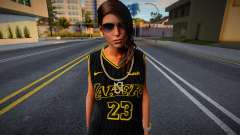 Lara Croft Fashion Casual - Los Angeles Lakers 2 for GTA San Andreas