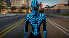 Spiderman Web Of Shadows - Blue Crystal Suit for GTA San Andreas