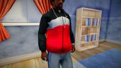 Nike Air Jacket White Red for GTA San Andreas