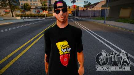 Nane skin glasses (Simpson) for GTA San Andreas