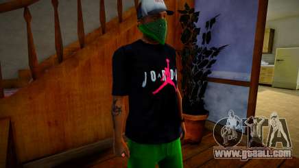 Nike Air Jordan T-Shirt for GTA San Andreas