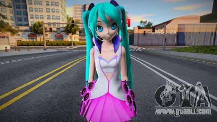 PDFT Hatsune Miku Galaxy for GTA San Andreas