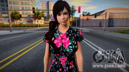 Kokoro Dress - Happy Birthday for GTA San Andreas