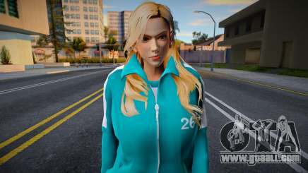 DOA Sarah Brayan Fashion Casual Squid Game N264 for GTA San Andreas