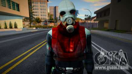Metro Zombie skin 1 for GTA San Andreas