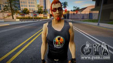 Postal Dude in S.T.A.L.K.E.R. T-shirt. for GTA San Andreas