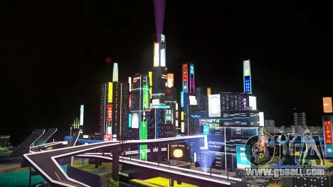 Cyber City IV (Cyberpunk) for GTA 4
