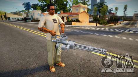 Minigun (from SA:DE) for GTA San Andreas