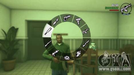 Round weapon icons