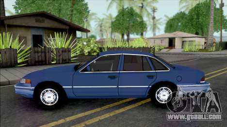 Ford Crown Victoria 1992 [IVF VehFuncs] for GTA San Andreas