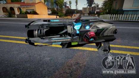 Plasma gun for GTA San Andreas