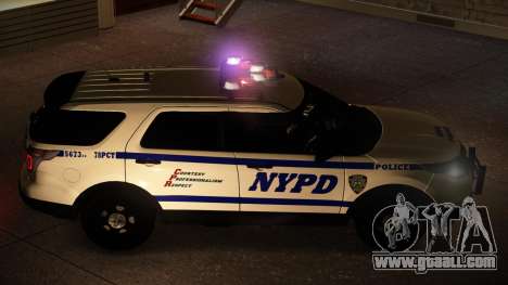 Ford Explorer 2015 NYPD (ELS) for GTA 4