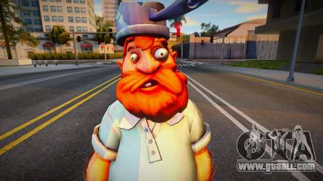 Crazy Dave from Plants vs. Zombies for GTA San Andreas