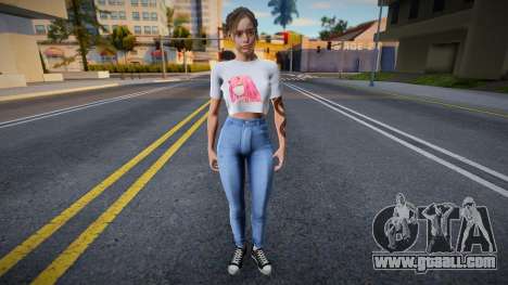 Claire Redfield Jeans for GTA San Andreas