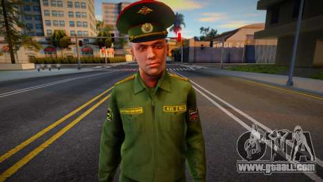 Officer of motorized rifle troops 1 for GTA San Andreas