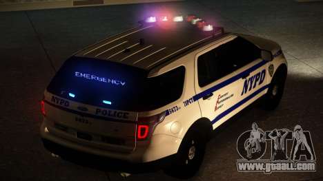 Ford Explorer 2015 NYPD (ELS) for GTA 4