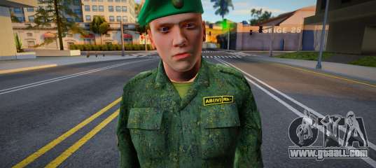 Soldier in a Green Beret
