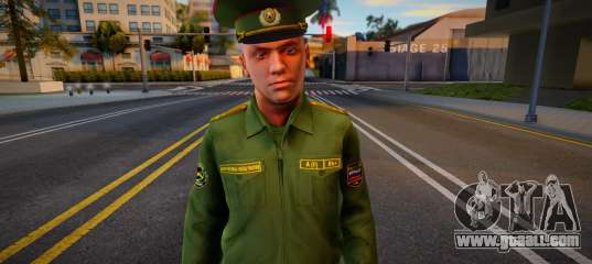 Officer of motorized rifle troops 1 for GTA San Andreas