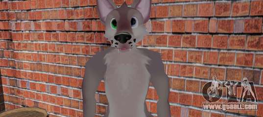 Wolf Fox Player Model Skin for GTA Vice City