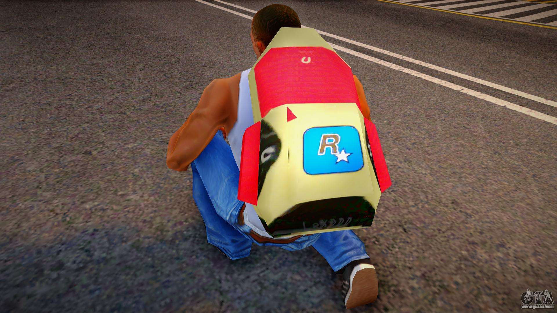 Original HD Parachute para GTA San Andreas