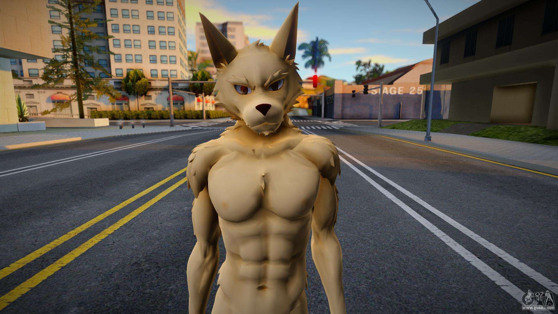 Roblox Buff Muscle Wolf 2 for GTA San Andreas