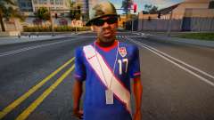 Guy in soccer jersey for GTA San Andreas