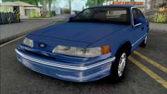 Ford Crown Victoria 1992 [IVF VehFuncs] for GTA San Andreas