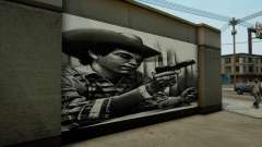 Chalino Sanchez mural for GTA San Andreas Definitive Edition