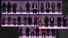 Winter Mod (Snow Fall and Snow Skins) for GTA San Andreas