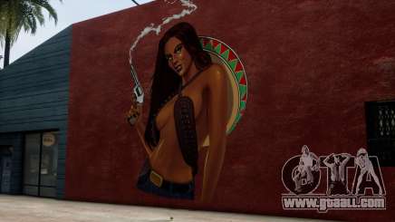 Mexican Cowgirl HD for GTA San Andreas Definitive Edition