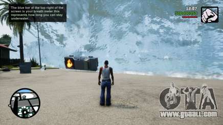 Water Level Tsunami 1 for GTA San Andreas Definitive Edition