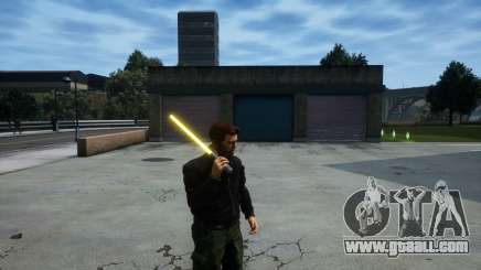 Light Saber (Yellow) for GTA 3 Definitive Edition