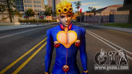 Giorno Giovanna from JJBA Diamond Records 2 for GTA San Andreas