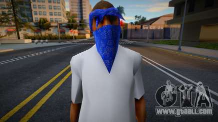 Crip1 Bandana HD for GTA San Andreas