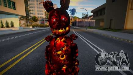 Flaming Springtrap for GTA San Andreas