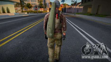 Soldier in uniform for GTA San Andreas