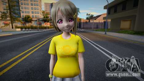 Love Live - Tshirt 102 for GTA San Andreas