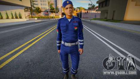 Magyar Női Katasztrófavédelemi Skin for GTA San Andreas