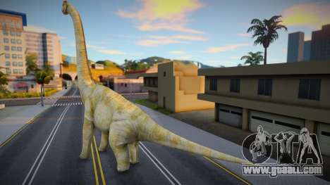Brachiosaurus for GTA San Andreas