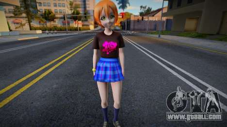 Love Live - Tshirt 116 for GTA San Andreas